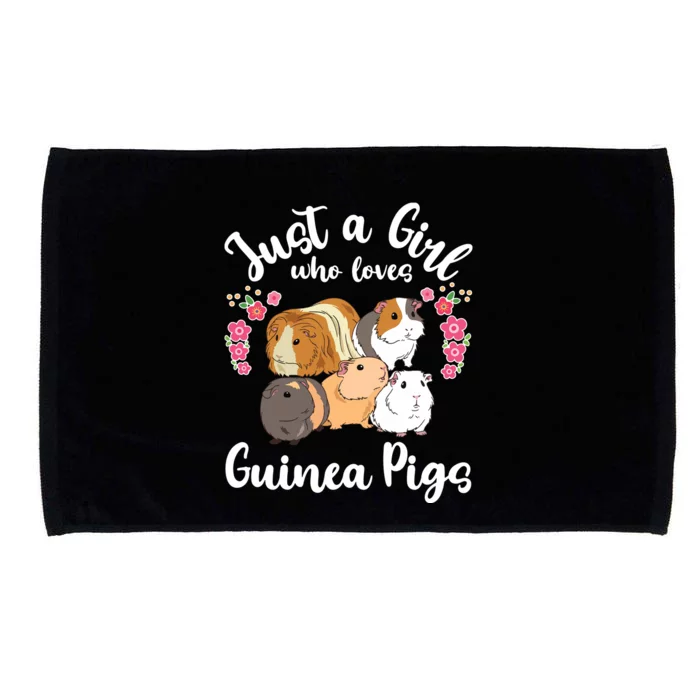 Kids Guinea Pig Just A Girl Who Loves Guinea Pigs Microfiber Hand Towel