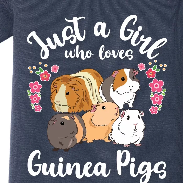 Kids Guinea Pig Just A Girl Who Loves Guinea Pigs Baby Bodysuit