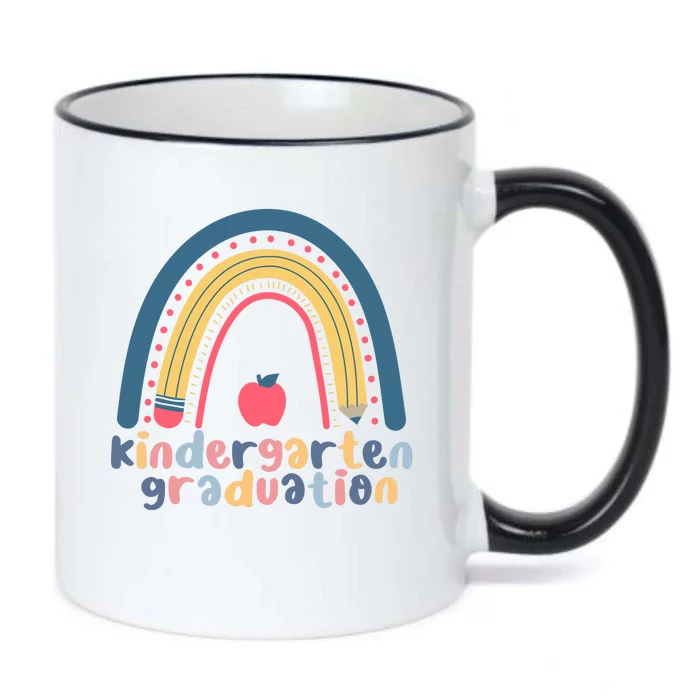 Kindergarten Graduation Rainbow Cute Black Color Changing Mug