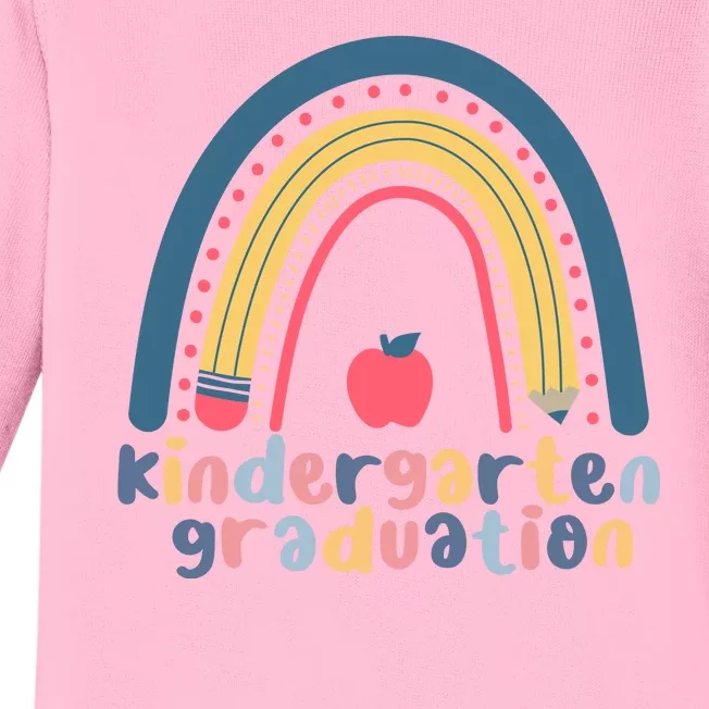 Kindergarten Graduation Rainbow Cute Baby Long Sleeve Bodysuit