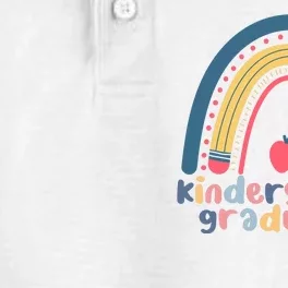 Kindergarten Graduation Rainbow Cute Dry Zone Grid Performance Polo