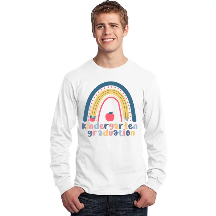 Kindergarten Graduation Rainbow Cute Tall Long Sleeve T-Shirt