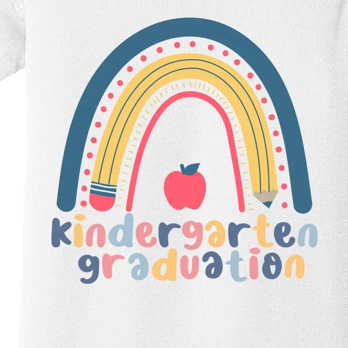 Kindergarten Graduation Rainbow Cute Baby Bodysuit