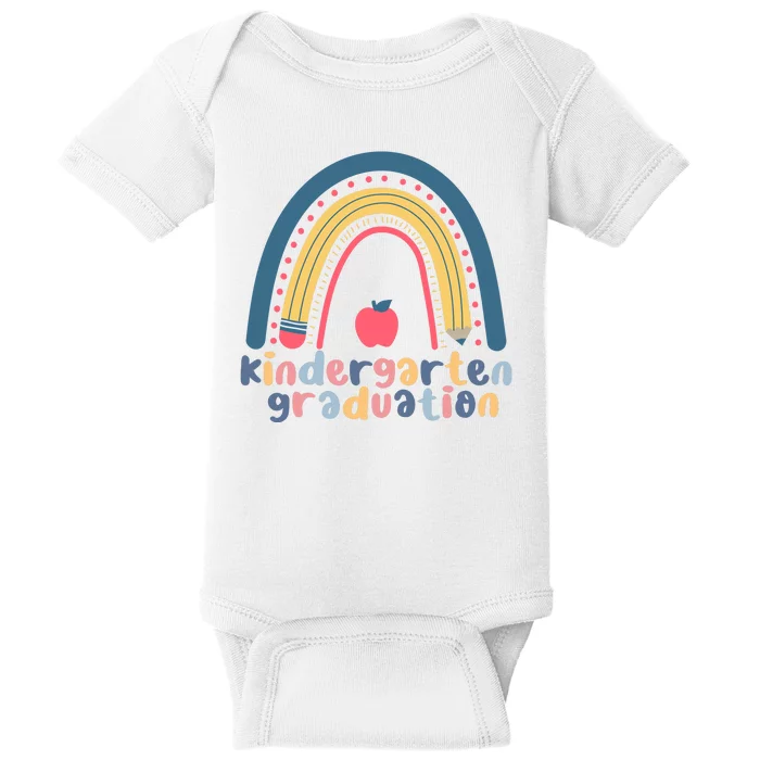 Kindergarten Graduation Rainbow Cute Baby Bodysuit