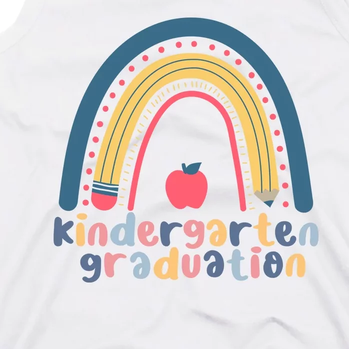 Kindergarten Graduation Rainbow Cute Tank Top