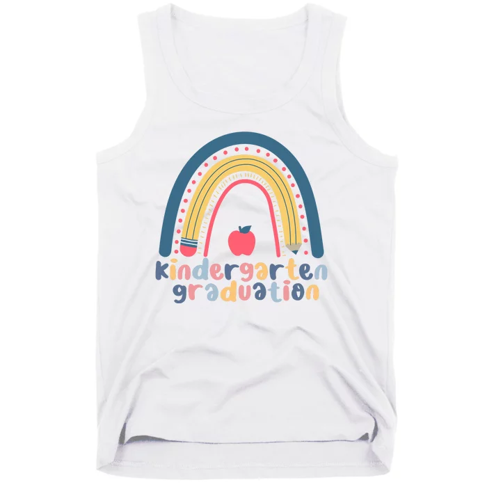 Kindergarten Graduation Rainbow Cute Tank Top