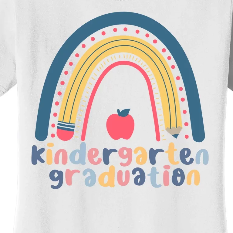 Kindergarten Graduation Rainbow Cute Women's T-Shirt