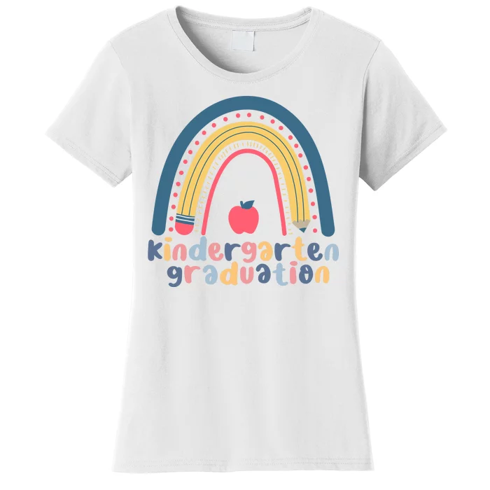 Kindergarten Graduation Rainbow Cute Women's T-Shirt