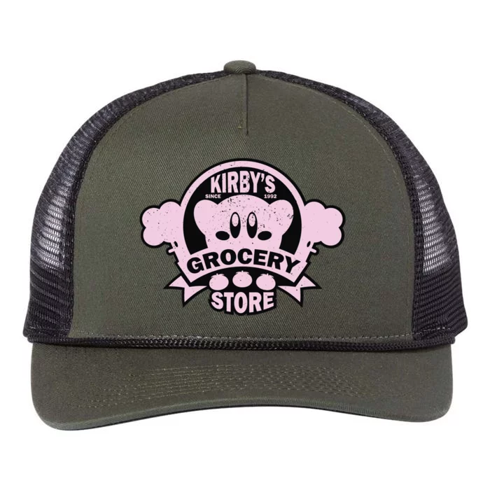 Kirby's Grocery Store Retro Rope Trucker Hat Cap