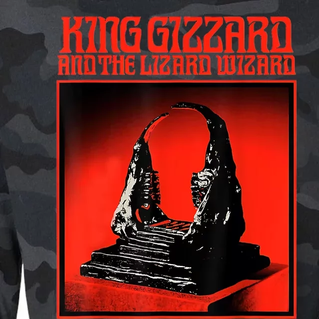 King Gizzards The Lizard Wizards Cropped Pullover Crew