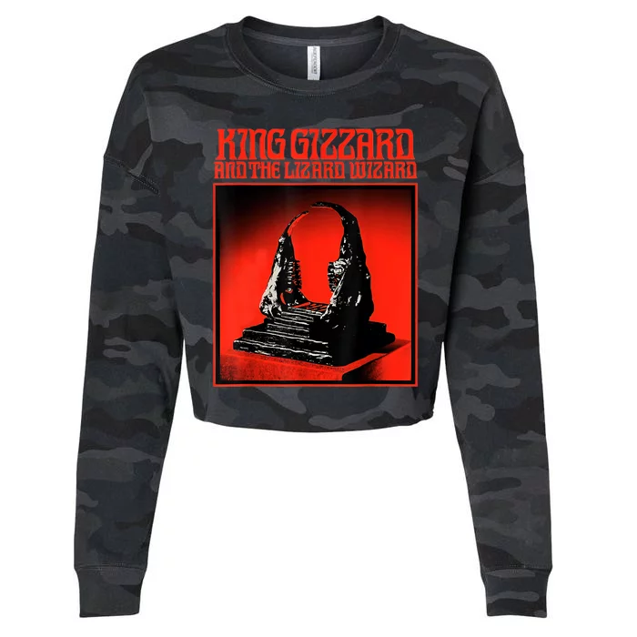 King Gizzards The Lizard Wizards Cropped Pullover Crew