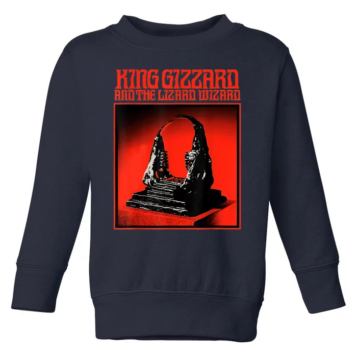 King Gizzards The Lizard Wizards Toddler Sweatshirt