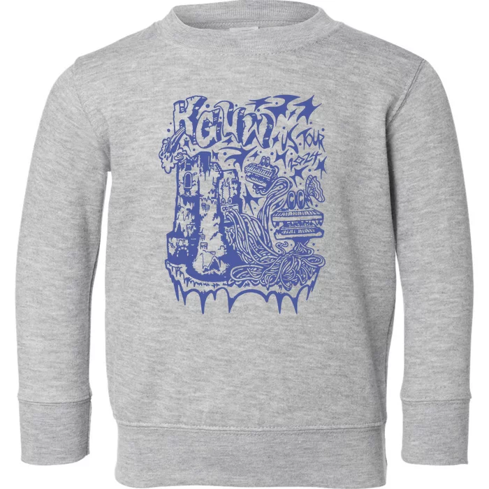 King Gizzard Us 2024 Toddler Sweatshirt