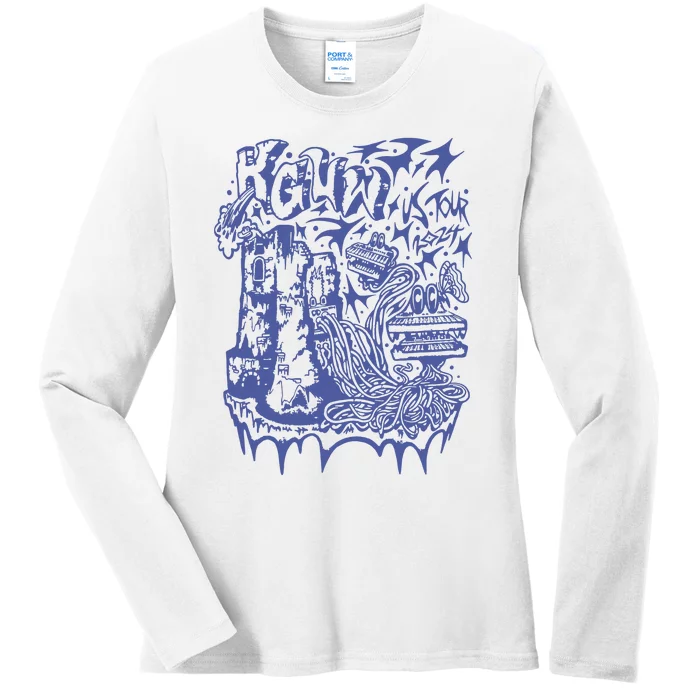 King Gizzard Us 2024 Ladies Long Sleeve Shirt