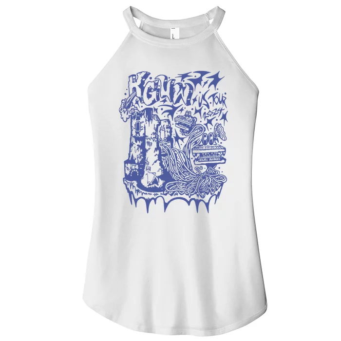 King Gizzard Us 2024 Women’s Perfect Tri Rocker Tank