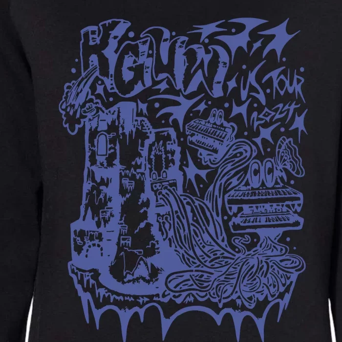 King Gizzard Us 2024 Womens California Wash Sweatshirt