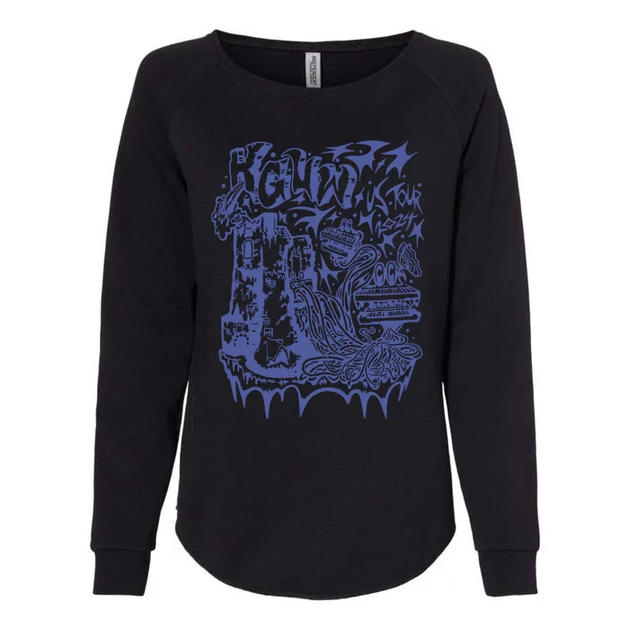 King Gizzard Us 2024 Womens California Wash Sweatshirt