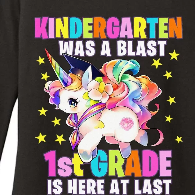 Kindergarten Graduation Unicorn Kindergarten Graduate Womens CVC Long Sleeve Shirt