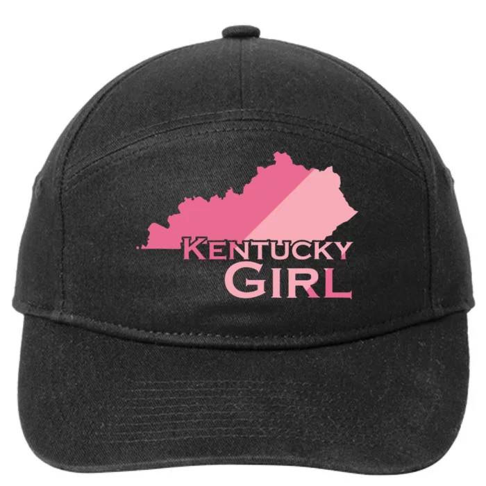 Kentucky Girl Usa America 7-Panel Snapback Hat