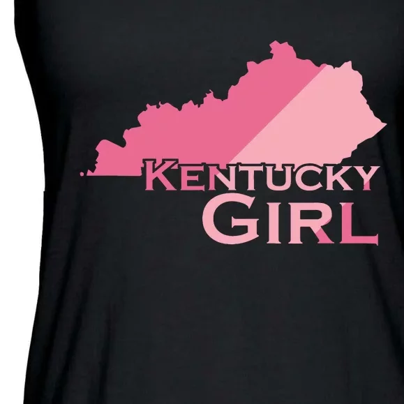 Kentucky Girl Usa America Ladies Essential Flowy Tank