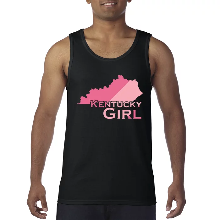 Kentucky Girl Usa America Tank Top