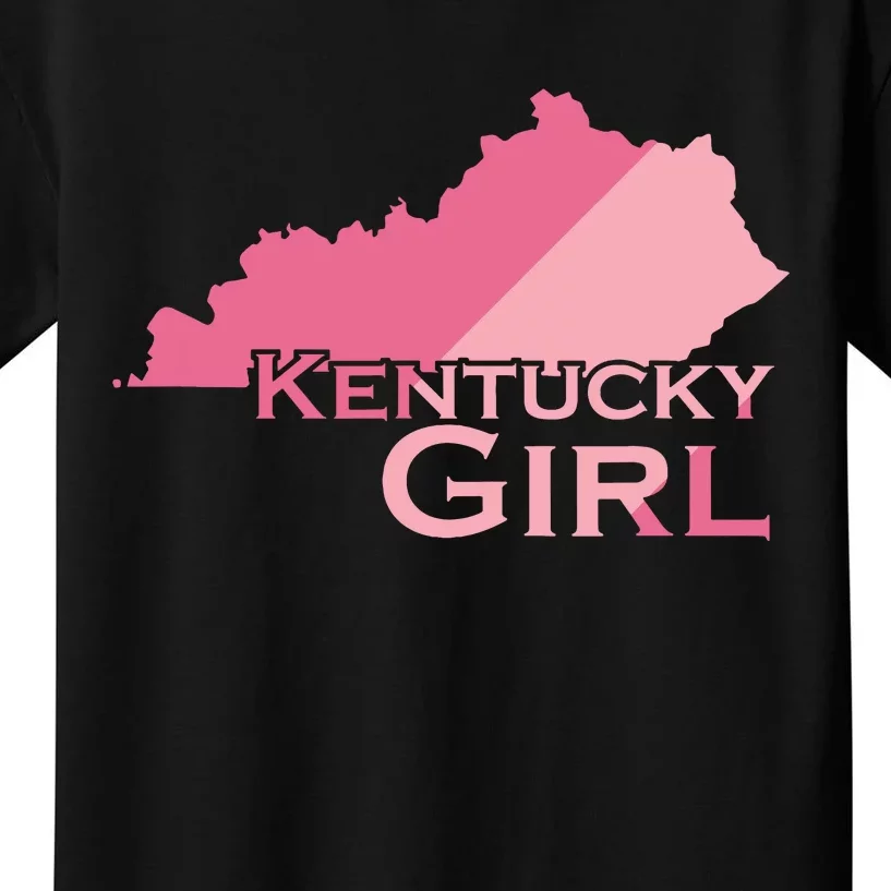 Kentucky Girl Usa America Kids T-Shirt