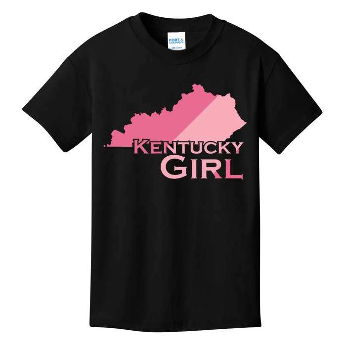 Kentucky Girl Usa America Kids T-Shirt