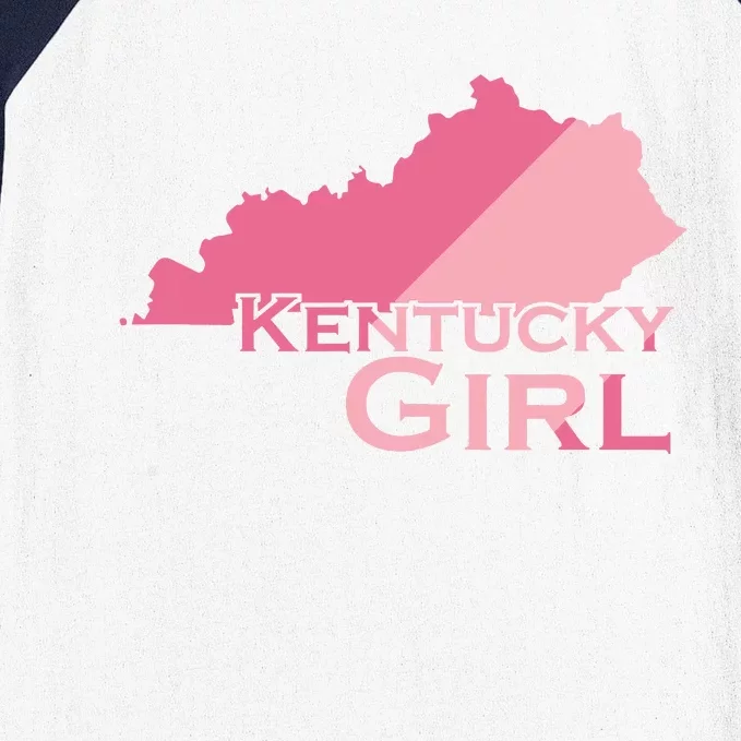 Kentucky Girl Usa America Baseball Sleeve Shirt