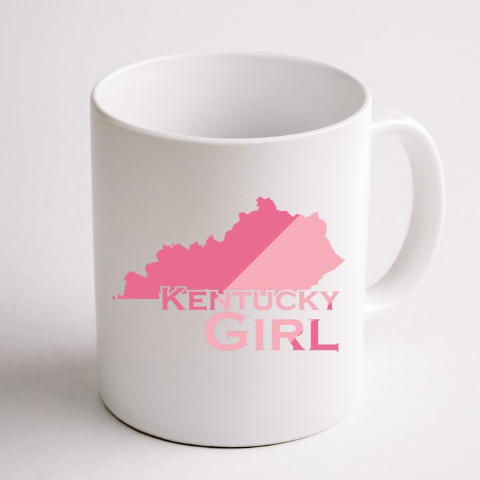 Kentucky Girl Usa America Front & Back Coffee Mug