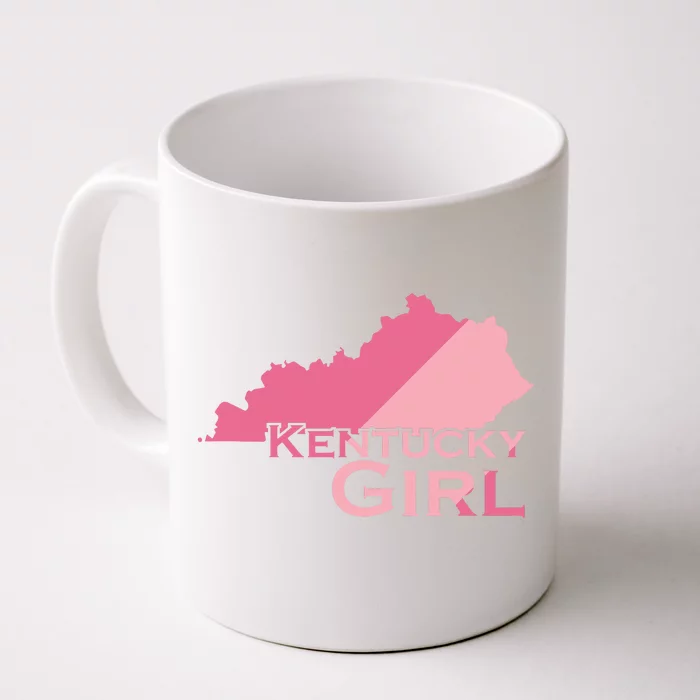 Kentucky Girl Usa America Front & Back Coffee Mug