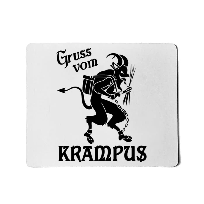 Krampus - Gruss Vom (Greetings From) Krampus, Christmas Mousepad