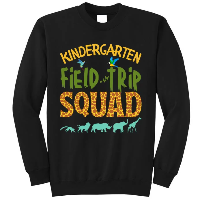 Kindergarten Grade Zoo Crew Funny Wild Animal Jungle Sweatshirt