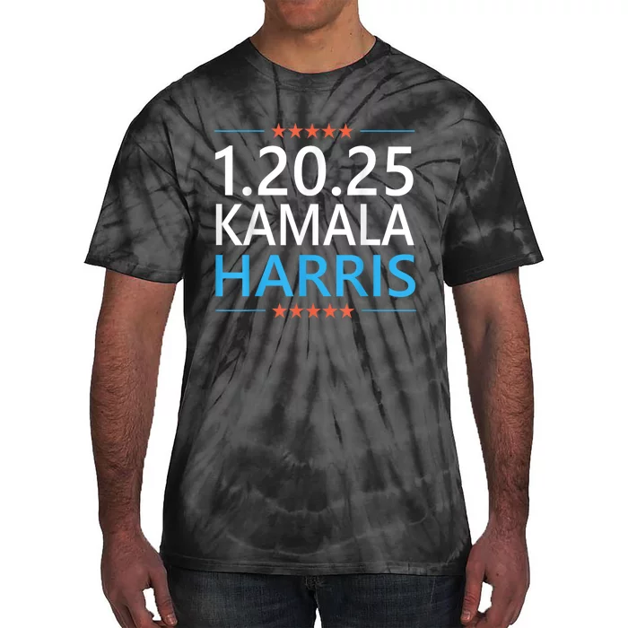 Kamala Harris 1.20.25 Inauguration Day For President 2024 Tie-Dye T-Shirt