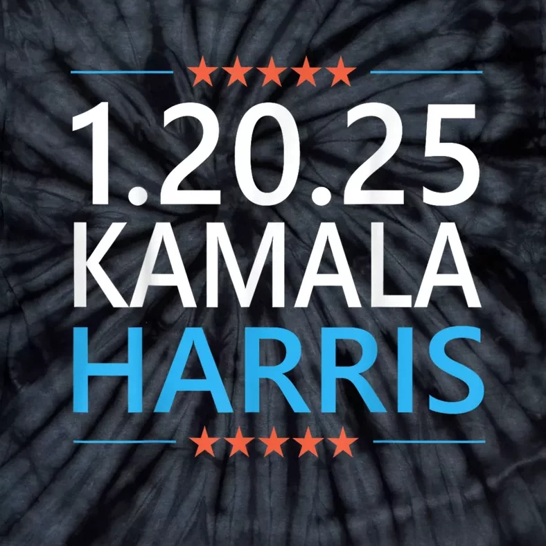 Kamala Harris 1.20.25 Inauguration Day For President 2024 Tie-Dye T-Shirt