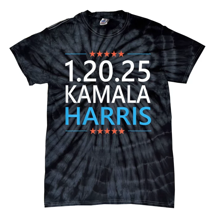 Kamala Harris 1.20.25 Inauguration Day For President 2024 Tie-Dye T-Shirt