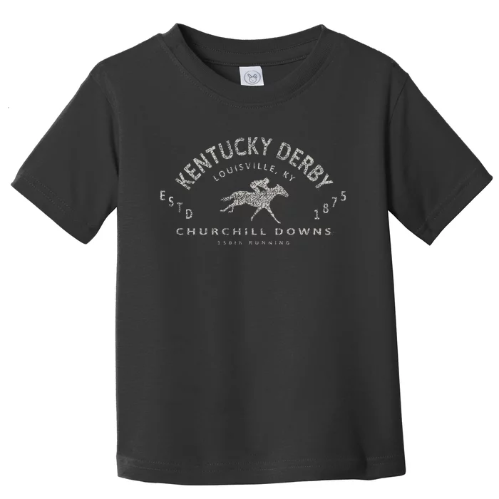 Kentucky Horse 150th Running Horse Lovers Toddler T-Shirt