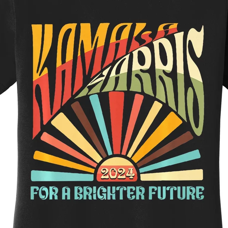 Kamala Harris 2024 For A Brighter Future Kamala Walz 2024 Women's T-Shirt