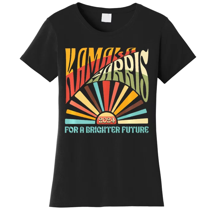 Kamala Harris 2024 For A Brighter Future Kamala Walz 2024 Women's T-Shirt