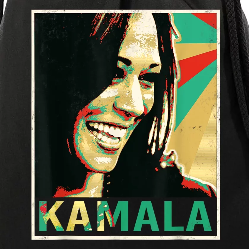 Kamala Harris 2024 Kamala For President Drawstring Bag