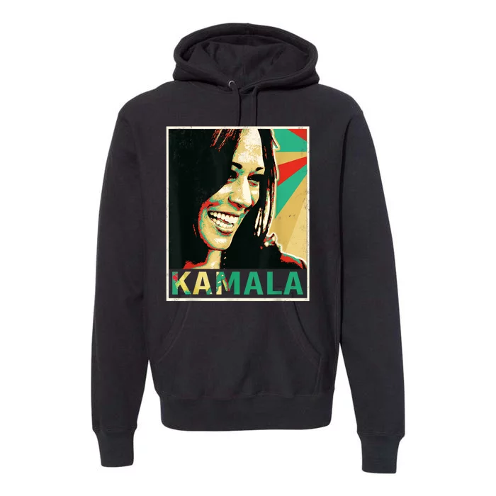 Kamala Harris 2024 Kamala For President Premium Hoodie