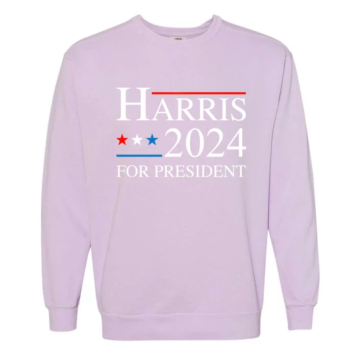 Kamala Harris 2024 For President Election Campaign Garment-Dyed Sweatshirt