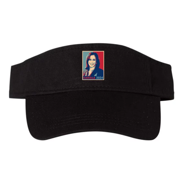 Kamala Harris 2024 For President Election Democratic Party Valucap Bio-Washed Visor