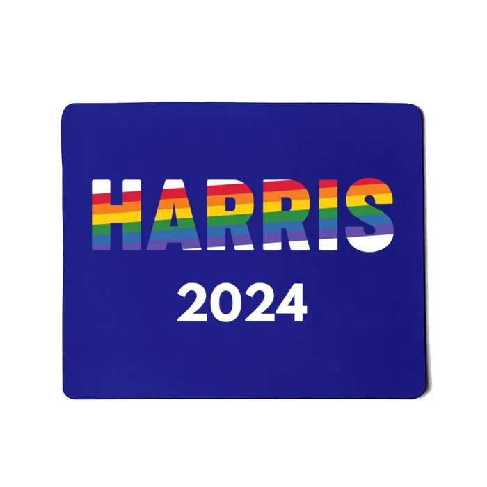 Kamala Harris 2024 For President Campaign Lbgtq Pride Gift Mousepad