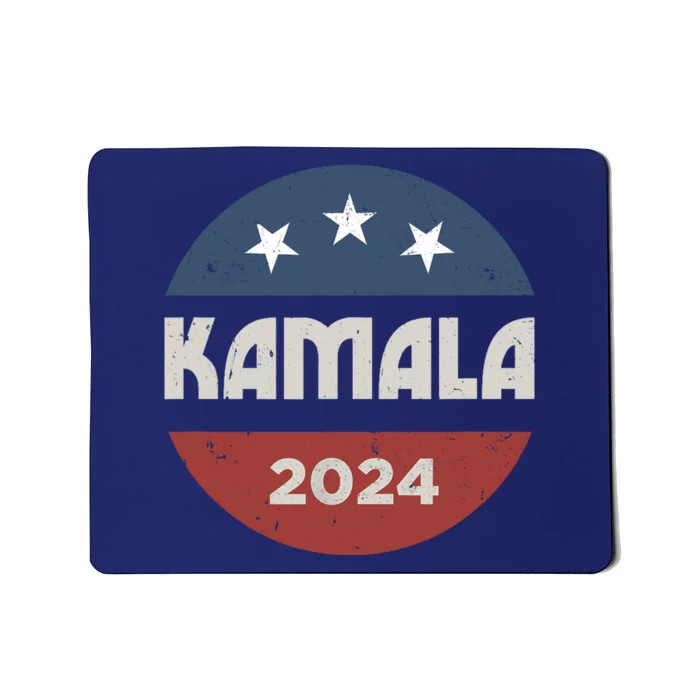 Kamala Harris 2024 For President Retro Mousepad