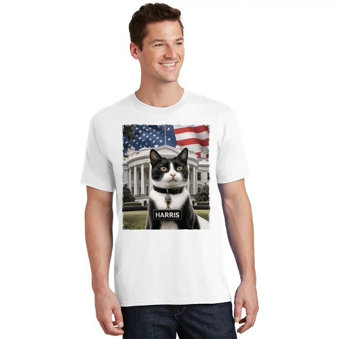 Kamala Harris 2024 President Gifts Funny Childless Cat Ladies For Harris 2024 T-Shirt