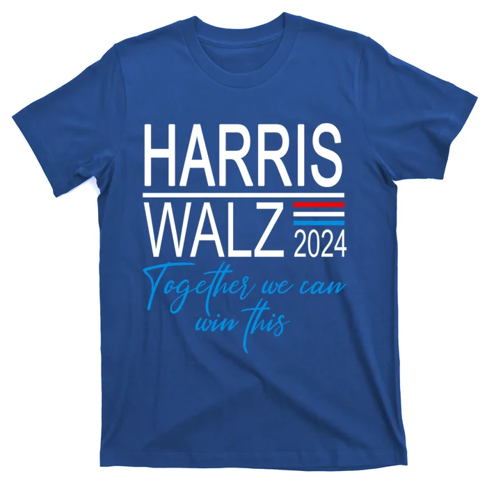 Kamala Harris 2024 Harris Walz Together We Can Win This Cute Gift T-Shirt