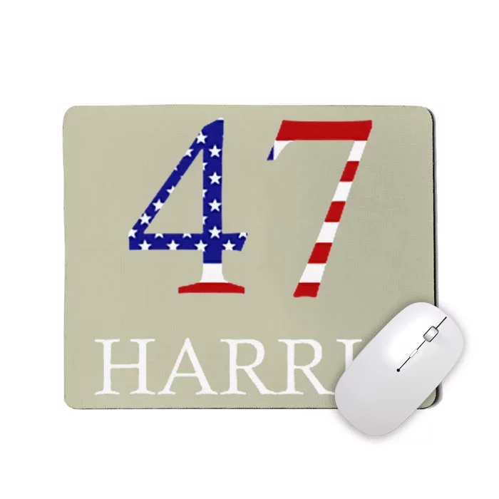 Kamala Harris 2024 For President Harris 47 Mousepad