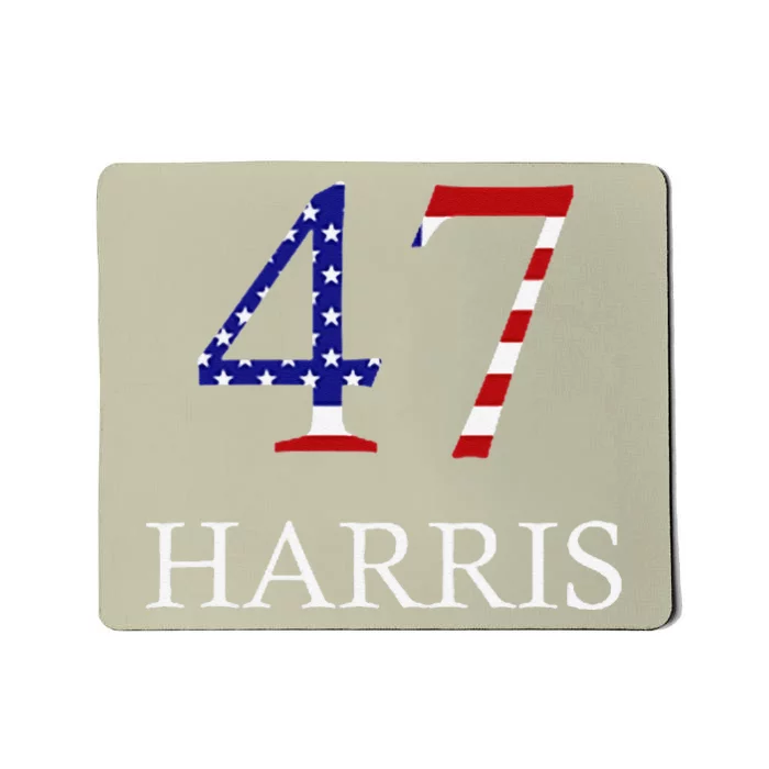 Kamala Harris 2024 For President Harris 47 Mousepad