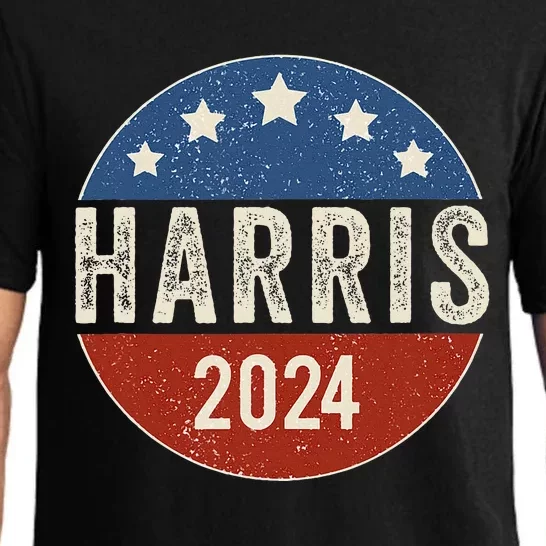 Kamala Harris 2024 For President Campaign Us Flag Pajama Set