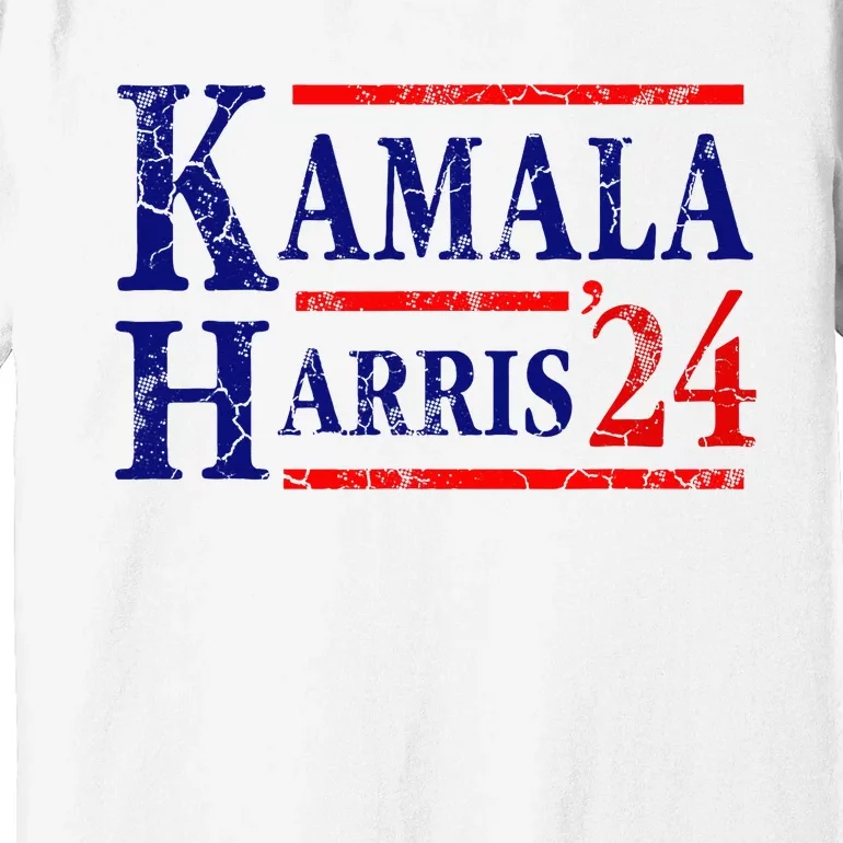 Kamala Harris 24 President Usa Democrat Party Premium T-Shirt